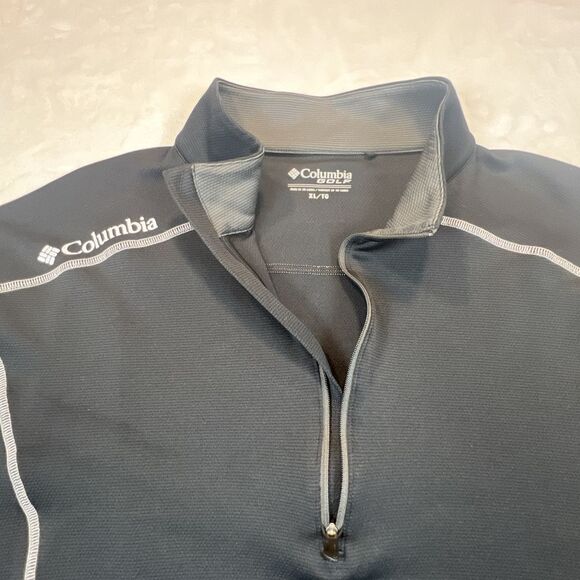 Columbia Omni-Wick Vanderbilt Golf Pullover XL Black‎ Long Sleeve - Picture 2 of 10